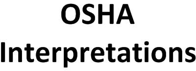 osha-interpretations